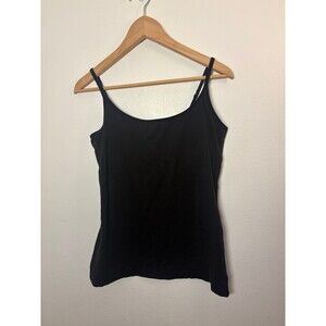 Eddie Bauer Black Cami Tank Top Size Medium